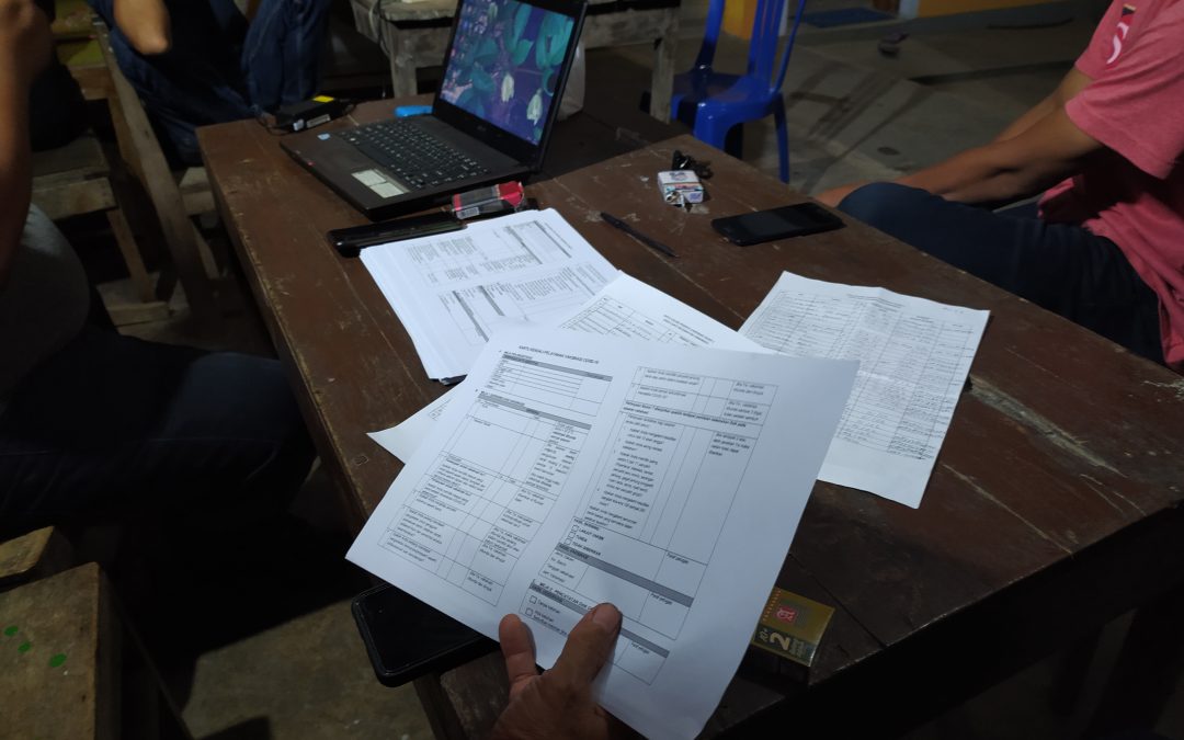 Verifikasi Pendaftar Vaksinasi 14 Oktober, Dusun Cikondang